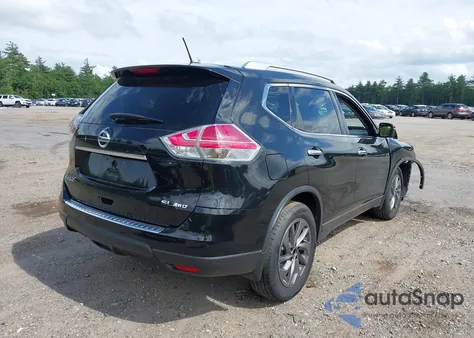 2016 Nissan Rogue Sl из США, поврежденный, VIN KNMAT2MV8GP734318